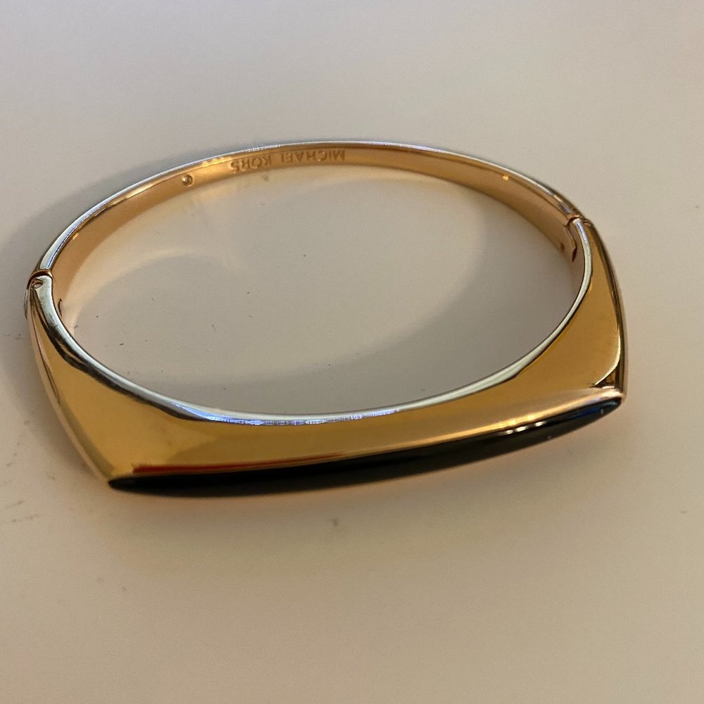 Michael Kors Tribal Hinge Bangle Bracelet